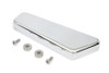 V-Twin - 42-0313 - Chrome Smooth Starter Relay Cover Kit - Fits 1965-1984 Harley-Davidson FL, FLH