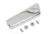 V-Twin - 42-0313 - Chrome Smooth Starter Relay Cover Kit - Fits 1965-1984 Harley-Davidson FL, FLH