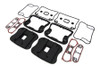 V-Twin - 42-0363 - Top Rocker Box Cover and D-Ring Kit Black