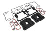 V-Twin - 42-0363 - Top Rocker Box Cover and D-Ring Kit Black - Fits 1991-2003 Harley-Davidson XL