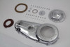 V-Twin - 42-0385 - Replica Outer Primary Cover Chrome Kit - Fits 1955-1964 Harley-Davidson FL
