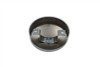 V-Twin - 42-0414 - Chrome Generator 2-Brush End Cover