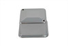 V-Twin - 42-0442 - Chrome 6 Volt Delco Type 3-Brush Regulator Cover - Fits 1952-1956 Harley-Davidson K, 1947-1963 FL, 1957-1964 XL