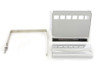 V-Twin - 42-0543 - Chrome Square Battery Cover Kit - Fits 1979-1984 Harley-Davidson FXS, 1973-1984 FXE