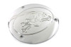 V-Twin - 42-0578 - Chrome Bonehead Type Derby Cover - Fits 1970-1984 Harley-Davidson FL, 1984-1998 FXST, 1979-1998 FLT, 1971-1984 FX, 1985-1994 FXR, 1991-1998 FXD, 1986-1998 FLST