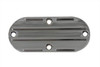 V-Twin - 42-0600 - Oval Inspection Chrome Finned Type - Fits 1970-1984 Harley-Davidson FL, 1986-2006 FLST, 1984-2006 FXST