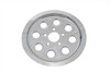 V-Twin - 42-0670 - Rear Pulley Cover 61 Tooth Chrome - Fits 1991-2003 Harley-Davidson XL