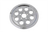 V-Twin - 42-0682 - Outer Pulley Cover 70 Tooth Chrome - Fits 2000-2005 Harley-Davidson FXD