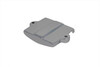 V-Twin - 42-0762 - Chrome 6 Volt Battery Top Cover - Fits 1936-1940 Harley-Davidson EL, 1941-1964 FL, 1938-1948 UL