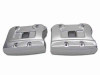 V-Twin - 42-0787 - Chrome Rocker Box Cover Set