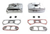V-Twin - 42-0787 - Chrome Rocker Box Cover Set