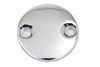 V-Twin - 42-0868 - Chrome Primary Cover Clutch Adjuster Cap - Fits 1989-1993 Harley-Davidson XL