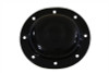 V-Twin - 42-0870 - Replica Dimple Steel Derby Cover Black