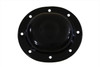 V-Twin - 42-0870 - Replica Dimple Steel Derby Cover Black - Fits 1937-1948 Harley-Davidson UL, 1936-1940 EL, 1941-1963 GE, WL, 1941-1964 FL