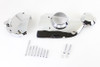 V-Twin - 42-0898 - Chrome Cam and Sprocket Cover Kit