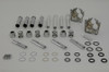 V-Twin - 42-0903 - Pushrod Cover Set Chrome