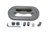 V-Twin - 42-0927 - Voltage Regulator Cover Chrome - Fits 1989-1999 Harley-Davidson FLST, FXST