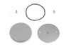V-Twin - 42-0956 - Smooth Chrome Ignition System Cover with Hidden Screws