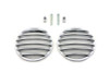V-Twin - 42-1085 - Turn Signal Lens Grille Set Chrome
