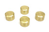 V-Twin - 42-1092 - Brass Cylinder Head Bolt Cover - Fits 1991-2017 Harley-Davidson FXD, 1986-2017 FLST, 1984-2017 FXST, 1984-1994 FXR, 1984-2017 FLT