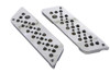 V-Twin - 42-1097 - Wyatt Gatling Saddlebag Face Plate - Fits 1993-2013 Harley-Davidson FLT
