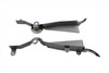 V-Twin - 42-1108 - Saddlebag Filler Panel Kit Raw - Fits 2006-2008 Harley-Davidson FLHX