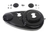 V-Twin - 42-1114 - Black 45 inch Outer Primary Cover Kit - Fits 1941-1952 Harley-Davidson W, 1941-1963 G