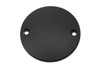 V-Twin - 42-1116 - Black Smooth Domed Ignition System Cover