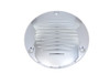 V-Twin - 42-1142 - Chrome Grooved 3-Hole Derby Cover - Fits 1970-1984 Harley-Davidson FL, 1984-1998 FXST, 1979-1998 FLT, 1971-1984 FX, 1991-1998 FXD, 1984-1994 FXR, 1986-1998 FLST