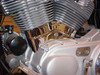 V-Twin - 42-1171 - Chrome Left Side Cylinder Base Cover