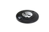 V-Twin - 42-1203 - Skull Ignition System Cover 2-Hole Black - Fits 1971-2003 Harley-Davidson XL