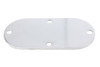 V-Twin - 42-1216 - Skull Inspection Cover Chrome - Fits 1993-2005 Harley-Davidson FXDWG, 1986-2006 FLST, 1984-2006 FXST, 1981-2006 FXD