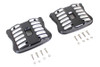 V-Twin - 42-1220 - Black Accent XL Rocker Box Cover Set