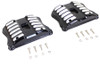V-Twin - 42-1220 - Black Accent XL Rocker Box Cover Set