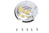 V-Twin - 42-1235 - 5-Hole Derby Cover Gold Inlay