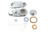 V-Twin - 42-1240 - Chrome Primary Cover Kit - Fits 1941-1954 Harley-Davidson FL, 1941-1952 EL