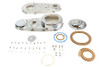 V-Twin - 42-1240 - Chrome Primary Cover Kit - Fits 1941-1954 Harley-Davidson FL, 1941-1952 EL