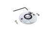 V-Twin - 42-1394 - M8 Ignition System Cover Skull Chrome