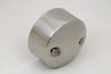 V-Twin - 42-1522 - Stainless Steel Generator End Cover - Fits 1941-1957 Harley-Davidson FL, 1941-1952 W, 1936-1952 EL, 1941-1946 G