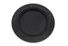 V-Twin - 42-1543 - Black Contrast Derby Cover - Fits 1999-2018 Harley-Davidson FXST, 1999-2015 FLT, 1999-2017 FXD, 1999-2018 FLST