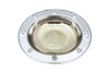 V-Twin - 42-1577 - Chrome Derby Cover World's Fair - Fits 1937-1948 Harley-Davidson UL, 1936-1940 EL, 1941-1963 GE, WL, 1941-1964 FL