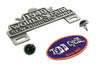V-Twin - 42-1743 - World's Fair License Plate Topper Kit