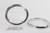 V-Twin - 42-1745 - Chrome Rear Tour-Pak Speaker Trim Set