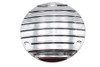 V-Twin - 42-1823 - Finned Derby Cover Chrome - Fits 1991-1998 Harley-Davidson FXD, 1984-1998 FXST, 1971-1984 FX, 1970-1984 FL, 1986-1998 FLST, 1985-1994 FXR, 1979-1998 FLT