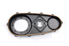 V-Twin - 42-3640 - Outer Primary Cover Flat Matte Black - Fits 1936-1940 Harley-Davidson EL, UL