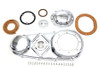 V-Twin - 42-3664 - Outer Primary Cover Kit Chrome - Fits 1955-1964 Harley-Davidson FL, 1936-1952 EL