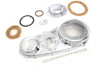 V-Twin - 42-3664 - Outer Primary Cover Kit Chrome - Fits 1955-1964 Harley-Davidson FL, 1936-1952 EL