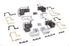 V-Twin - 42-6175 - Lower Valve Spring Cup Set Parkerized - Fits 1941-1947 Harley-Davidson FL, 1938-1940 EL