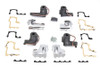 V-Twin - 42-6175 - Lower Valve Spring Cup Set Parkerized - Fits 1941-1947 Harley-Davidson FL, 1938-1940 EL