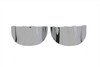 V-Twin - 42-9925 - Chrome Light Visor - Fits 1963-1984 Harley-Davidson FL